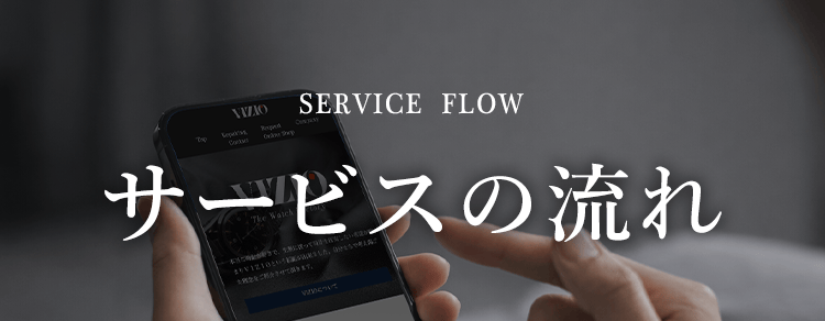 サービスの流れ